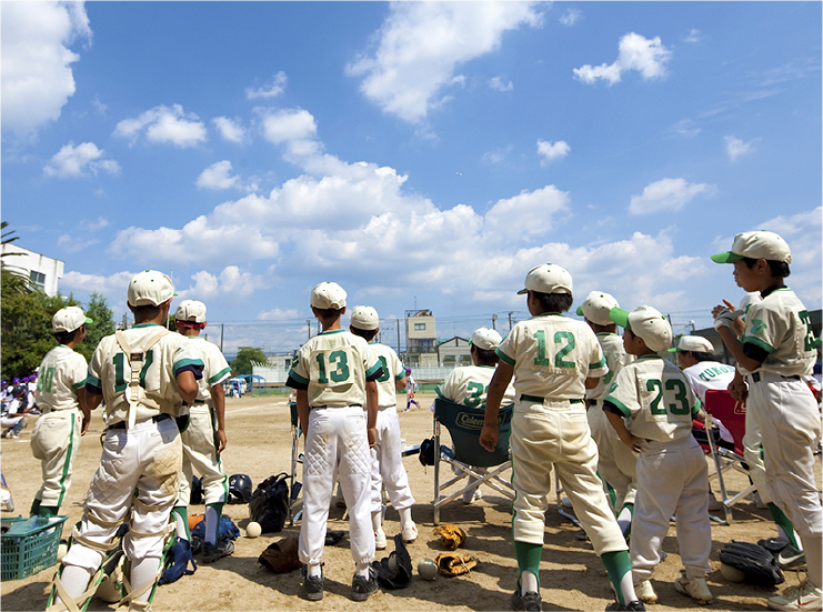 少年野球チームのイメージ写真